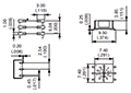 P36 Series Surface Mount Mounting and Straight/Surface-Mount Technology (SMT) Terminal Low Profile Rotary Code Switch - 2