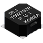 90 Milliampere (mA) Maximum Rated Current, 15 Ohm (Ω) Coil Resistance, and 2700 Hertz (Hz) Resonant Frequency Transducer (SMT-0827-S-2-R)