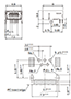 UB Series 50 milliohm (mΩ) Maximum Initial Contact Resistance Universal Serial Bus (USB) Conforming Mini-B Type Connector - 2