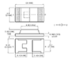 34 Milliwatt (mW) Power Dissipation (P<sub>D</sub>) Surface Mount Device (SMD) Chip Light Emitting Diode (LED) Lamp - 2