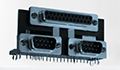 K42X Series Dual Port D-Subminiature Connector